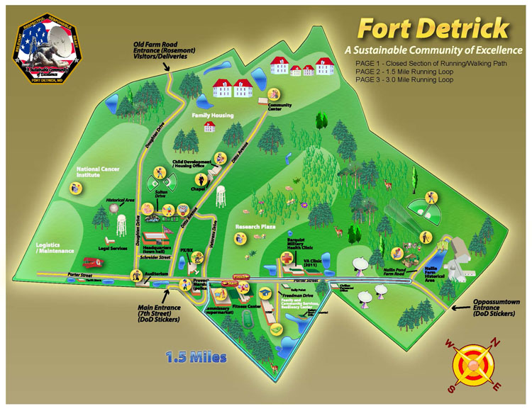 Fort Detrick Jogging Trail 2